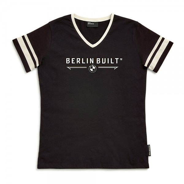 BMW Motorrad T-Shirt Berlin Built Γυναικείο Μαύρο ΕΝΔΥΣΗ