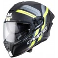 Caberg Κράνος Drift Evo Vertical Matt Μαύρο/Κίτρινο Fluo/Ανθρακί ΚΡΑΝΗ