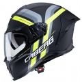 Caberg Κράνος Drift Evo Vertical Matt Μαύρο/Κίτρινο Fluo/Ανθρακί ΚΡΑΝΗ