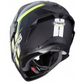 Caberg Κράνος Drift Evo Vertical Matt Μαύρο/Κίτρινο Fluo/Ανθρακί ΚΡΑΝΗ