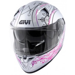 Givi Κράνος H50.6 Stoccarda Mendhi Slv/Pink