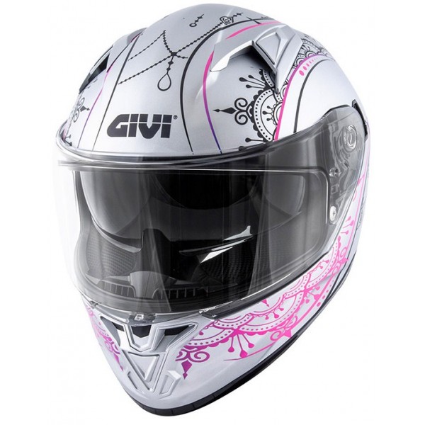 Givi Κράνος H50.6 Stoccarda Mendhi Slv/Pink ΚΡΑΝΗ