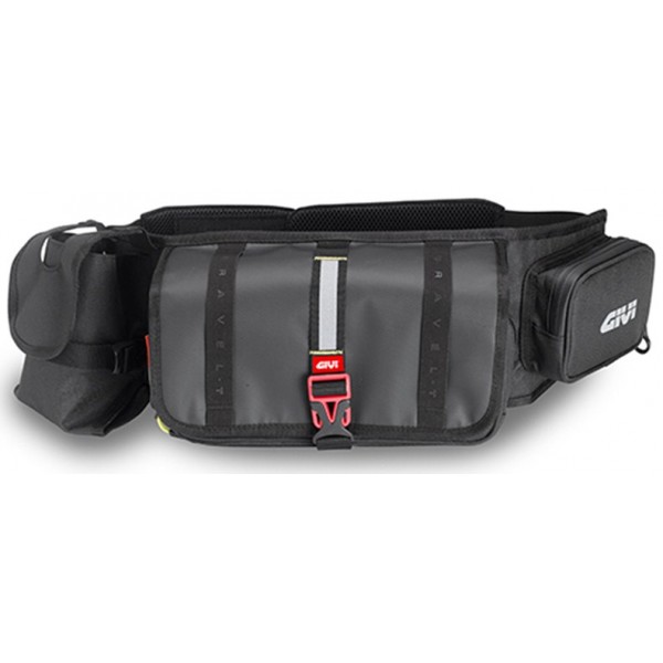 Givi Μπανάνα Μέσης Αδιάβροχη 3L Gravel-T Range Ανθρακί GRT710 ΤΣΑΝΤΕΣ / ΣΑΚΙΔΙΑ