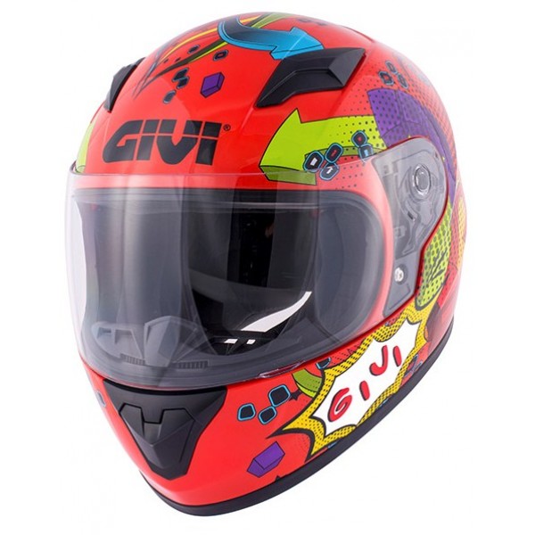 Givi Κράνος Givi J4 Junior Κόκκινο Παιδικά Κράνη