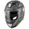 Givi Κράνος HX23 Syndey Pointed Glossy Black Mat / Titan ΚΡΑΝΗ