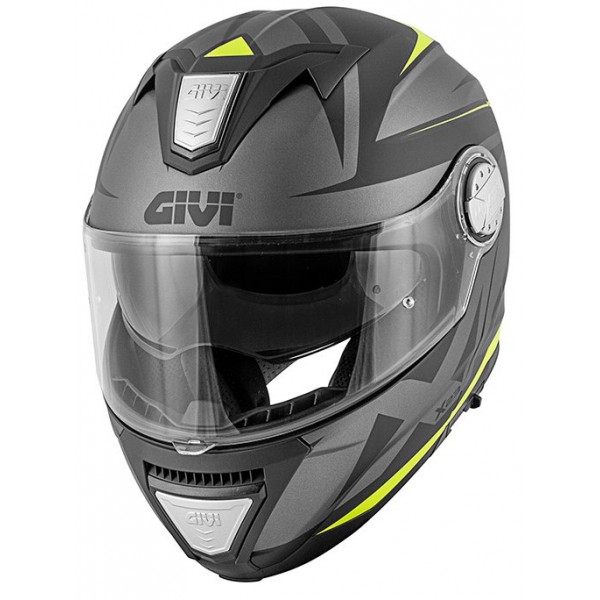 Givi Κράνος HX23 Syndey Pointed Glossy Black Mat / Titan ΚΡΑΝΗ