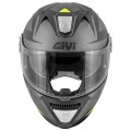 Givi Κράνος HX23 Syndey Pointed Glossy Black Mat / Titan ΚΡΑΝΗ
