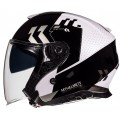 MT Κράνος Thunder 3 SV Jet Venus Άσπρο/Γκρι pearl gloss ΚΡΑΝΗ