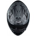 Pilot Κράνος Snake Skull Μαύρο Ματ ΚΡΑΝΗ