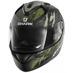 Shark Κράνος Ridill Threezy Πράσινο Ματ / Ανθρακί