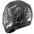 Shark Κράνος Ridill 1.2 Drift-R Μαύρο Ματ/Ασημί ΚΡΑΝΗ