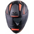 Vemar Κράνος Zephir Lunar Mat Orange/Silver ΚΡΑΝΗ