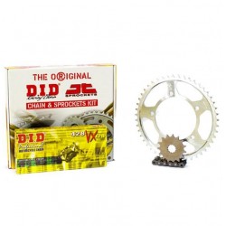 DID-JT  Σετ Γρανάζια-Αλυσίδα κινήσεως  Honda CBF 125 '09-'13 X 'ring