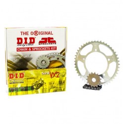 DID-JT  Σετ Γρανάζια-Αλυσίδα κινήσεως Honda CBF 250 '04-'06 X 'ring