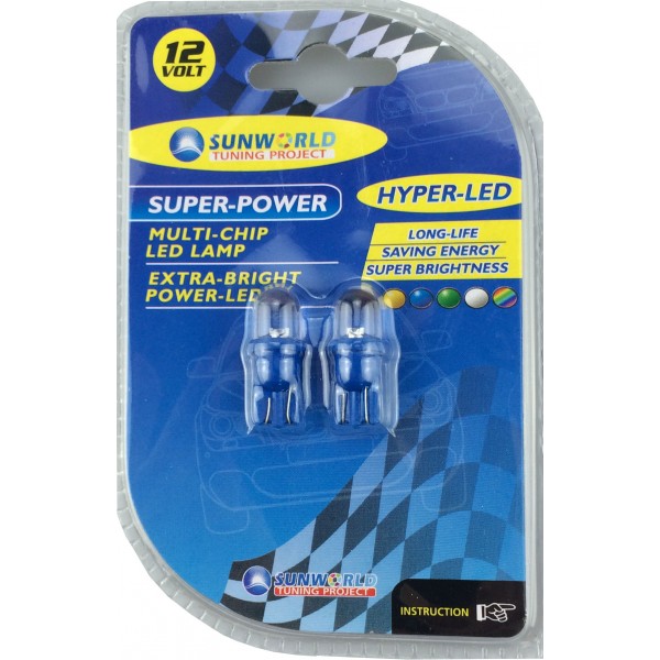 Λάμπα Led 12V 5W Μπλέ
