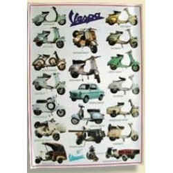 Αφίσα Μοντέλο Vespa