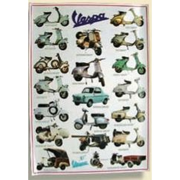 Αφίσα Μοντέλο Vespa