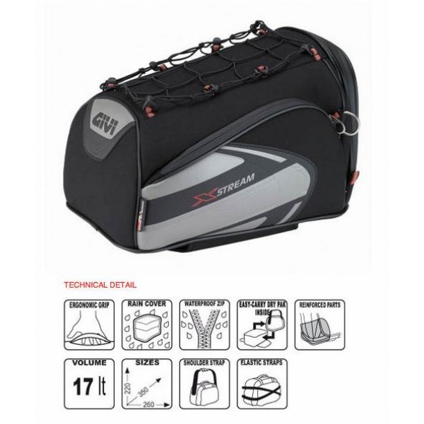 Givi T485 Σάκος ουράς 17 lt XS301