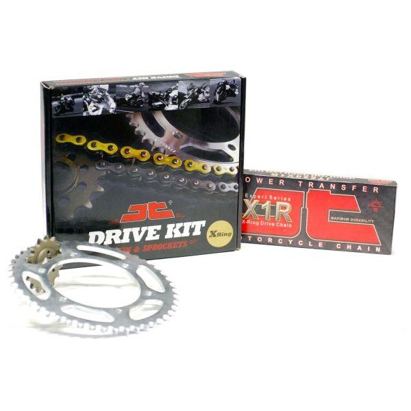 JT Σετ Γρανάζια-Αλυσίδα Kawasaki ER6 N/F '06-'10 / KLE 650 Versys X 'ring ΑΝΤΑΛΛΑΚΤΙΚΑ