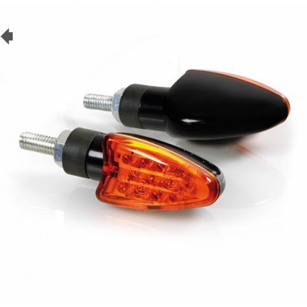 LAMPA ORANGE ARROW ΣΕΤ ΦΛΑΣ LED ΜΑΥΡΟ