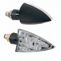 LAMPA SPIKE ΣΕΤ ΦΛΑΣ LED ΜΑΥΡΟ