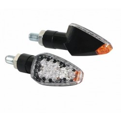 LAMPA TUAREG ΣΕΤ ΦΛΑΣ LED ΜΑΥΡΟ