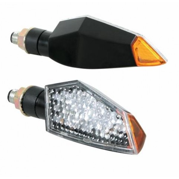 LAMPA TYPHOON ΣΕΤ ΦΛΑΣ LED ΜΑΥΡΟ