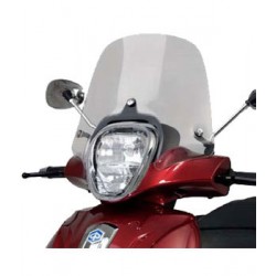 Piaggio Παρμπρίζ Beverly Κοντό Διάφανο Κομπλέ 