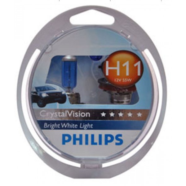 PHILIPS H11 12V 55W CrVis 4300°K