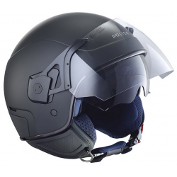 Piaggio Κράνος PJ μαύρο Police